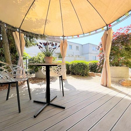 Korbstadt-Villa Rattan-Design Mit Balkon, Garten, Arbeitsplatz, Kueche Lichtenfels  Exteriör bild