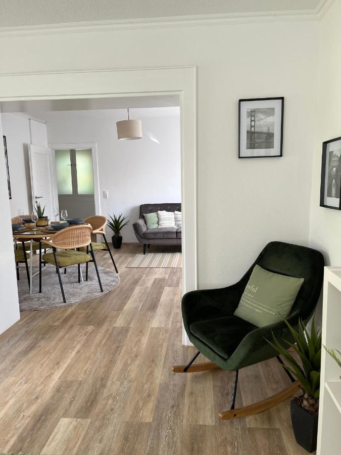Korbstadt-Villa Rattan-Design Mit Balkon, Garten, Arbeitsplatz, Kueche Lichtenfels  Exteriör bild