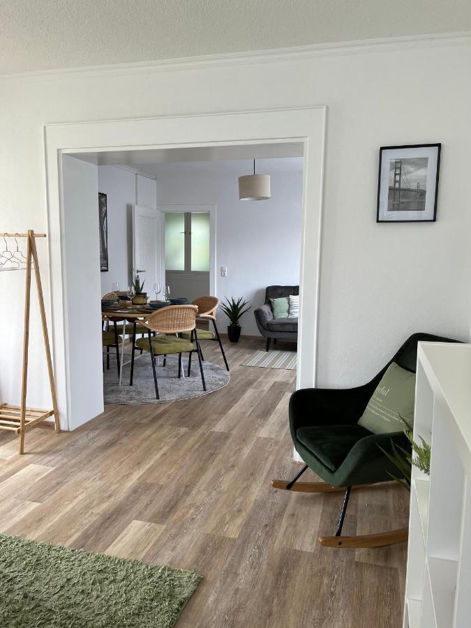Korbstadt-Villa Rattan-Design Mit Balkon, Garten, Arbeitsplatz, Kueche Lichtenfels  Exteriör bild